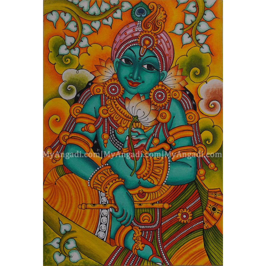 Krishna Mural Painting